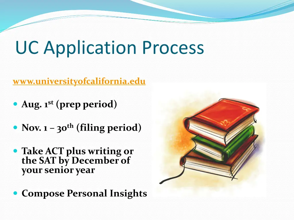 uc application process