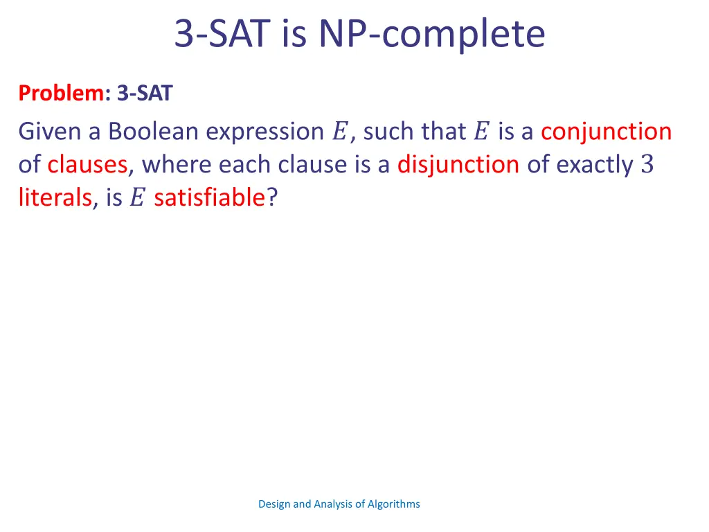 3 sat is np complete