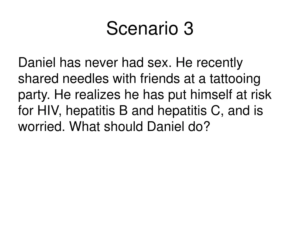 scenario 3