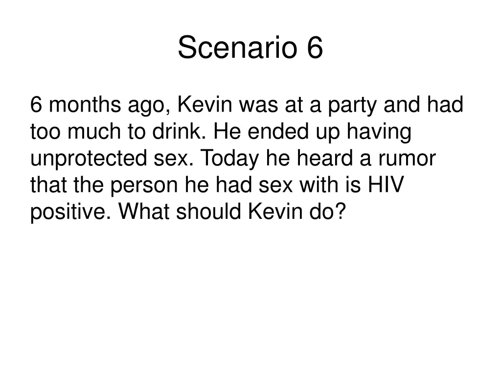 scenario 6