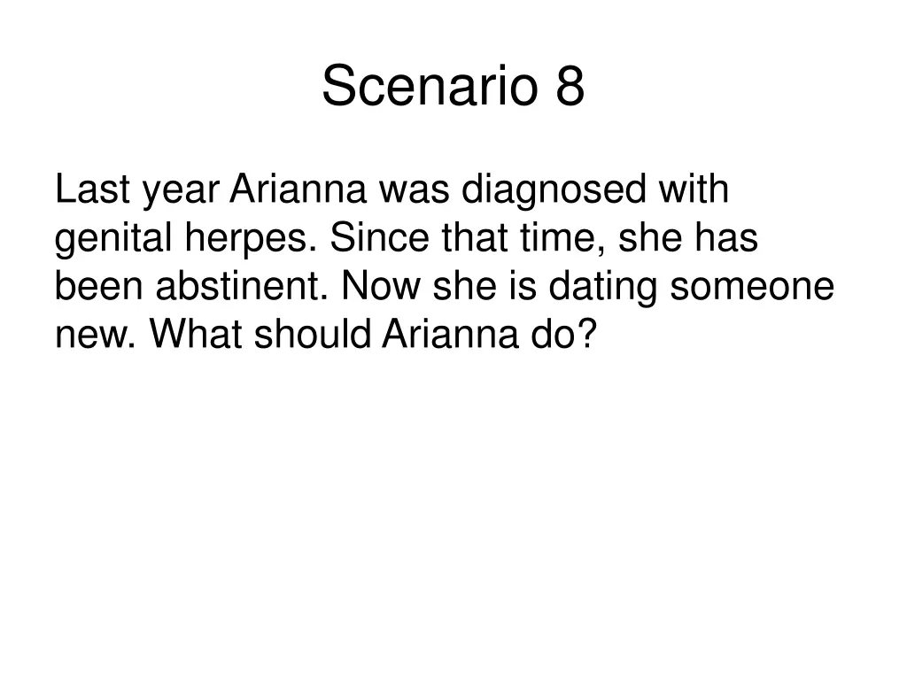 scenario 8