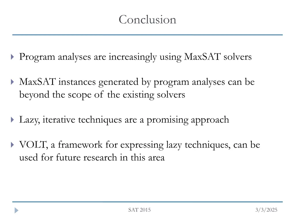 conclusion