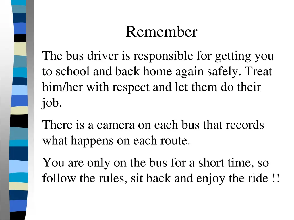 remember