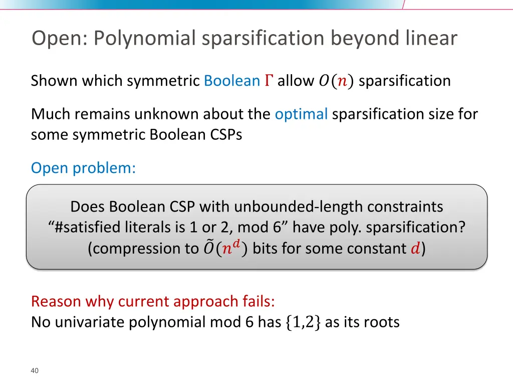 open polynomial sparsification beyond linear
