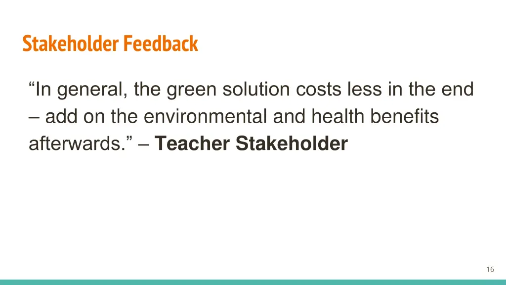 stakeholder feedback 3