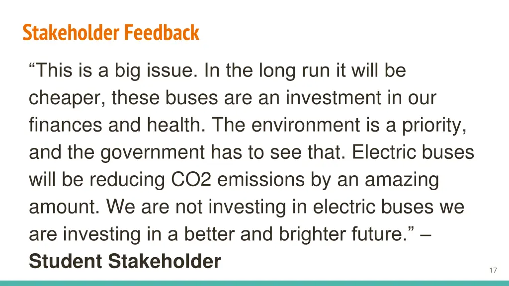 stakeholder feedback 4