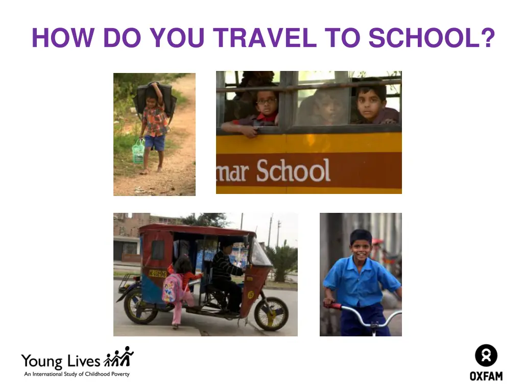 how do you travel to school