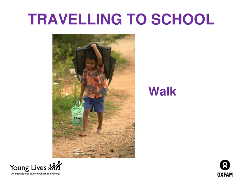 travelling to school