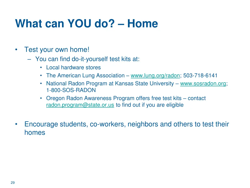 what can you do home