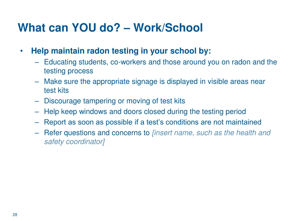 what can you do work school