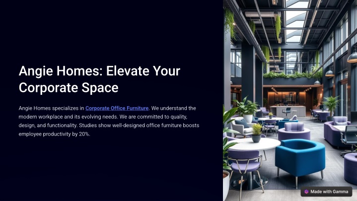 angie homes elevate your corporate space