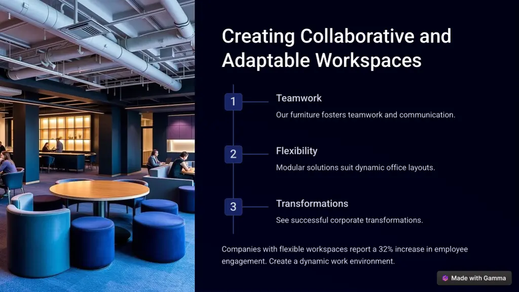 creating collaborative and adaptable workspaces