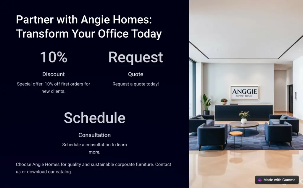 partner with angie homes transform your office