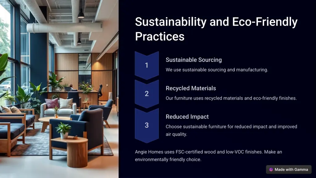 sustainability and eco friendly practices