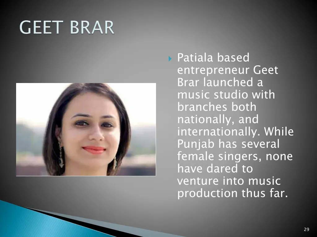patiala based entrepreneur geet brar launched