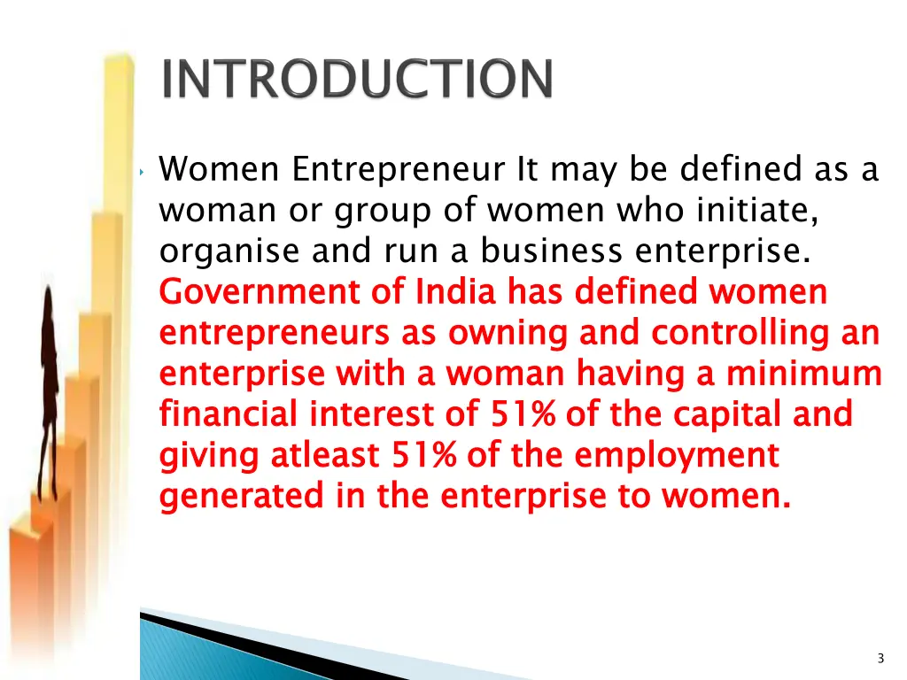 women entrepreneur it may be defined as a woman
