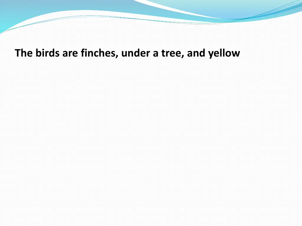 the birds are finches under a tree and yellow