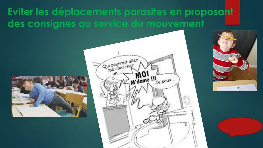 eviter les d placements parasites en proposant