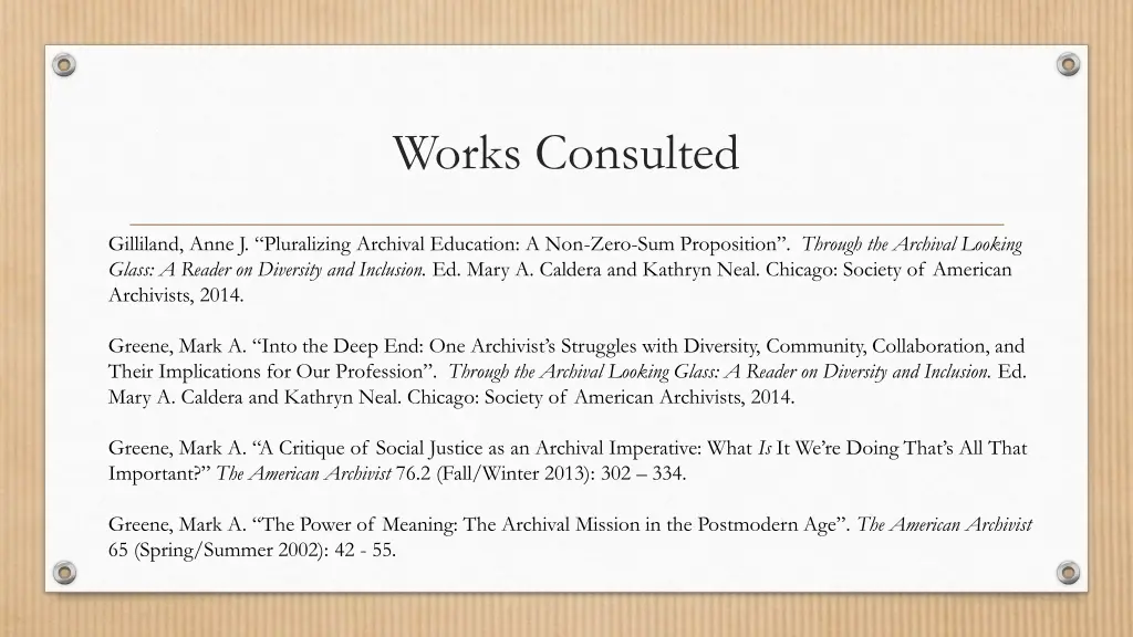 works consulted 2
