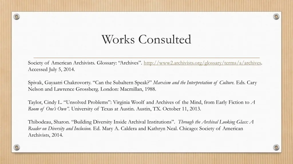 works consulted 6