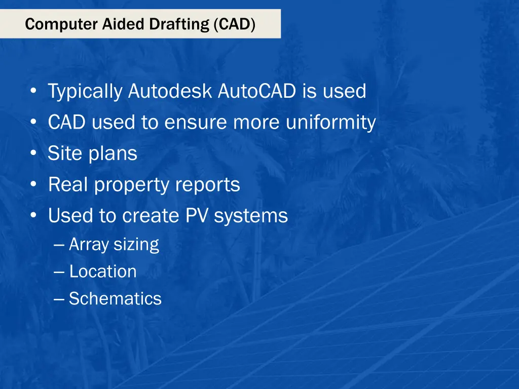 computer aided drafting cad