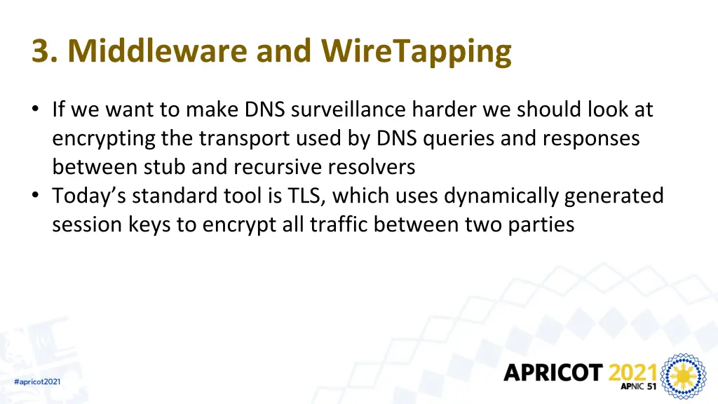 3 middleware and wiretapping