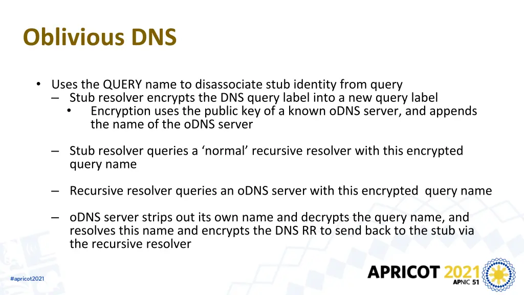 oblivious dns