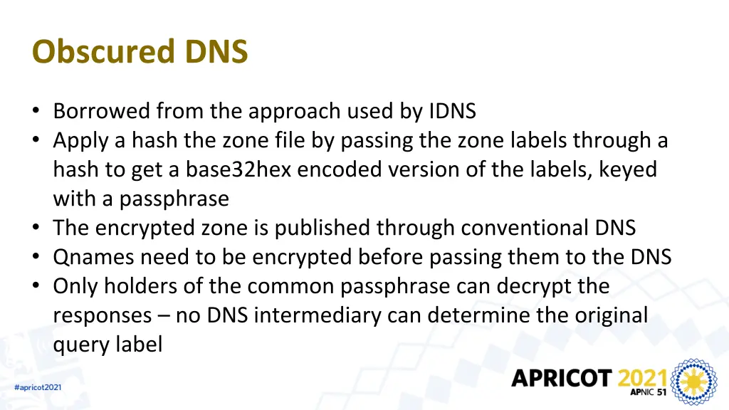 obscured dns