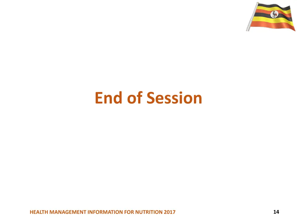 end of session 2