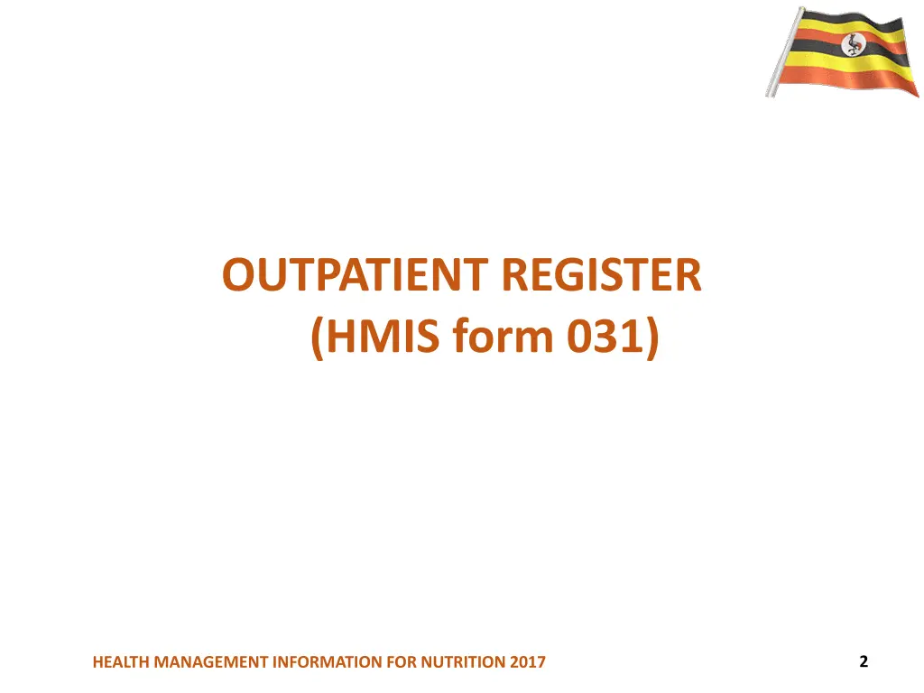 outpatient register hmis form 031