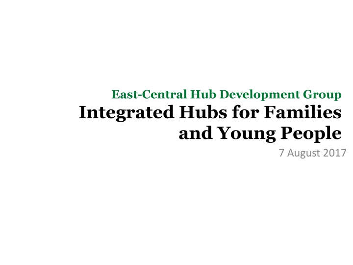 east central hub development group integrated