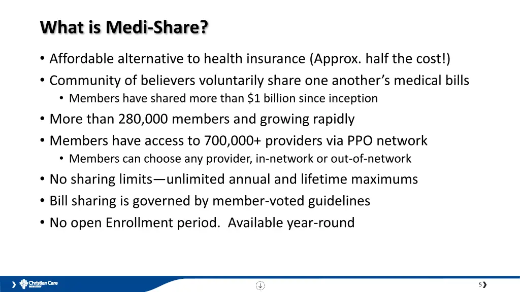 what is medi share