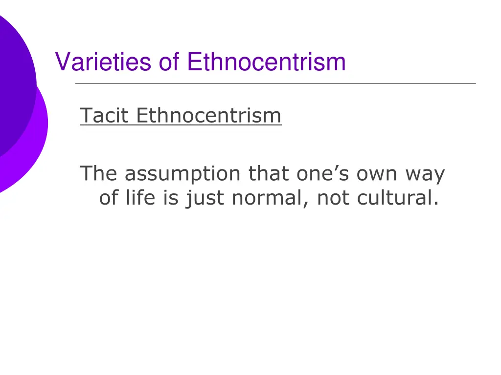 varieties of ethnocentrism 3