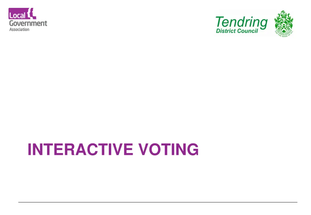 interactive voting
