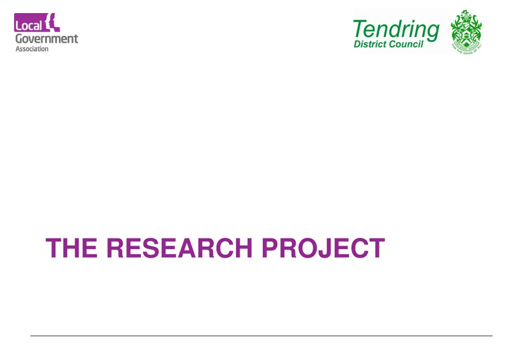 the research project