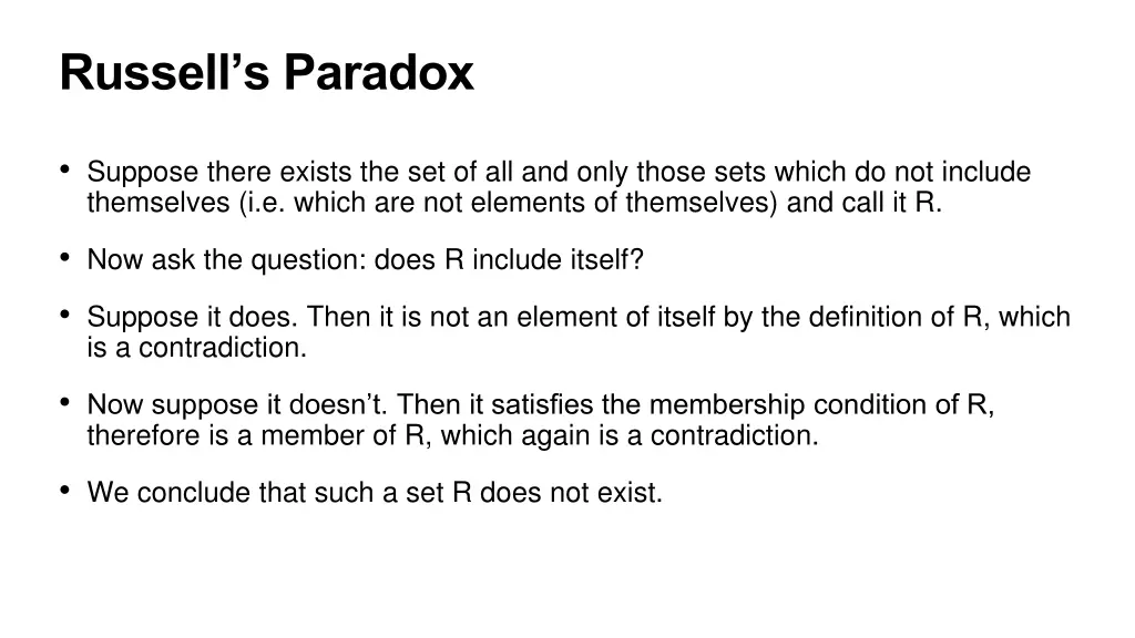 russell s paradox