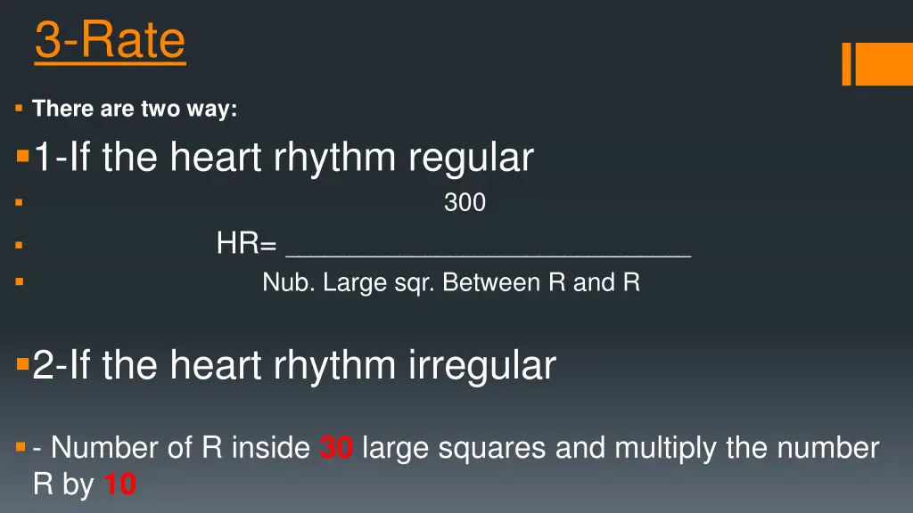 3 rate