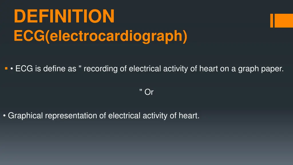definition ecg electrocardiograph