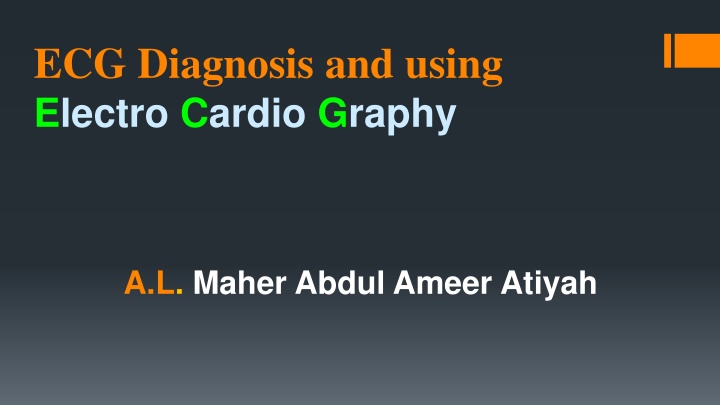 ecg diagnosis and using electro cardio graphy