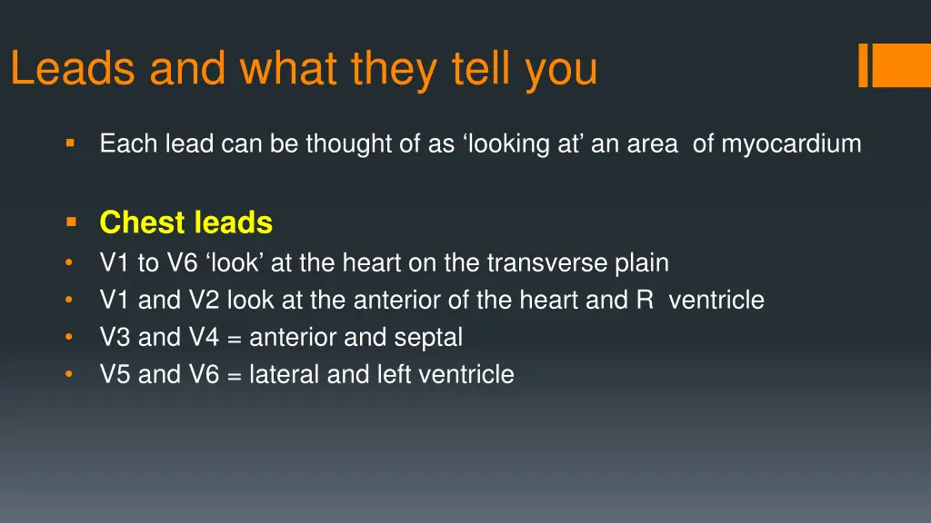 leads and what they tell you 1