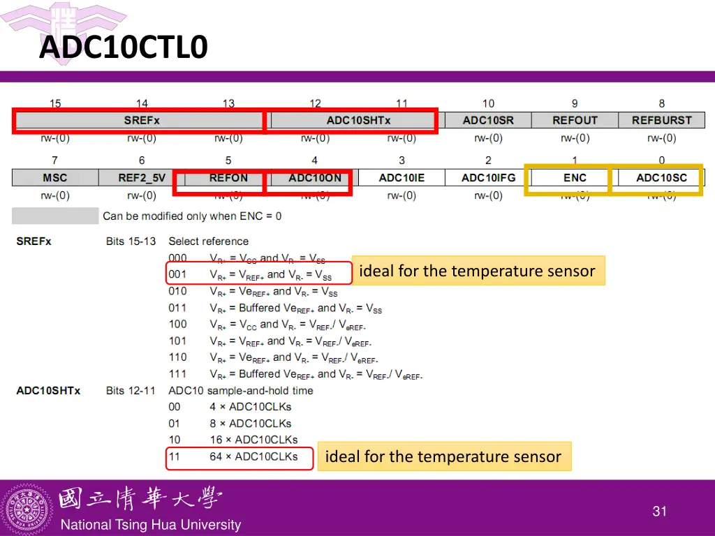 adc10ctl0
