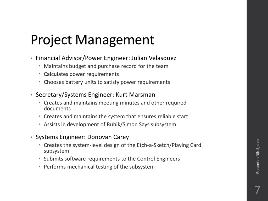 project management 1
