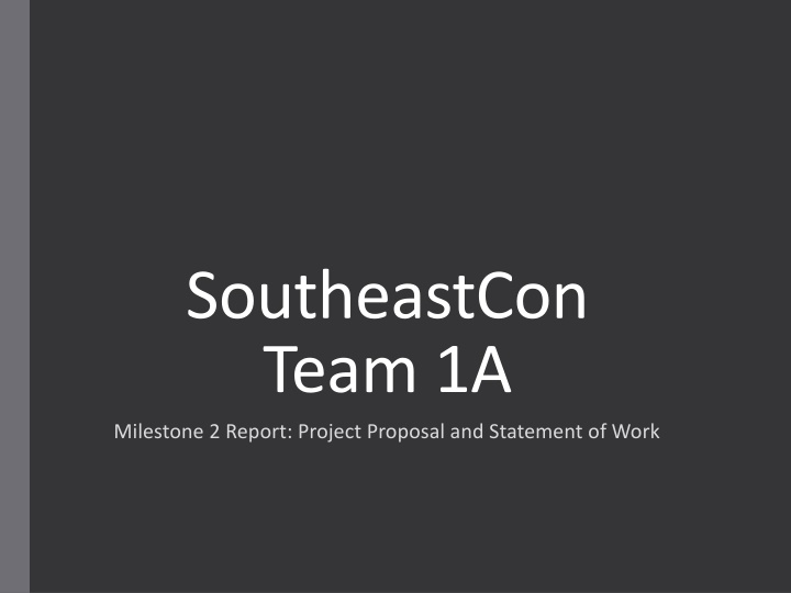 southeastcon team 1a