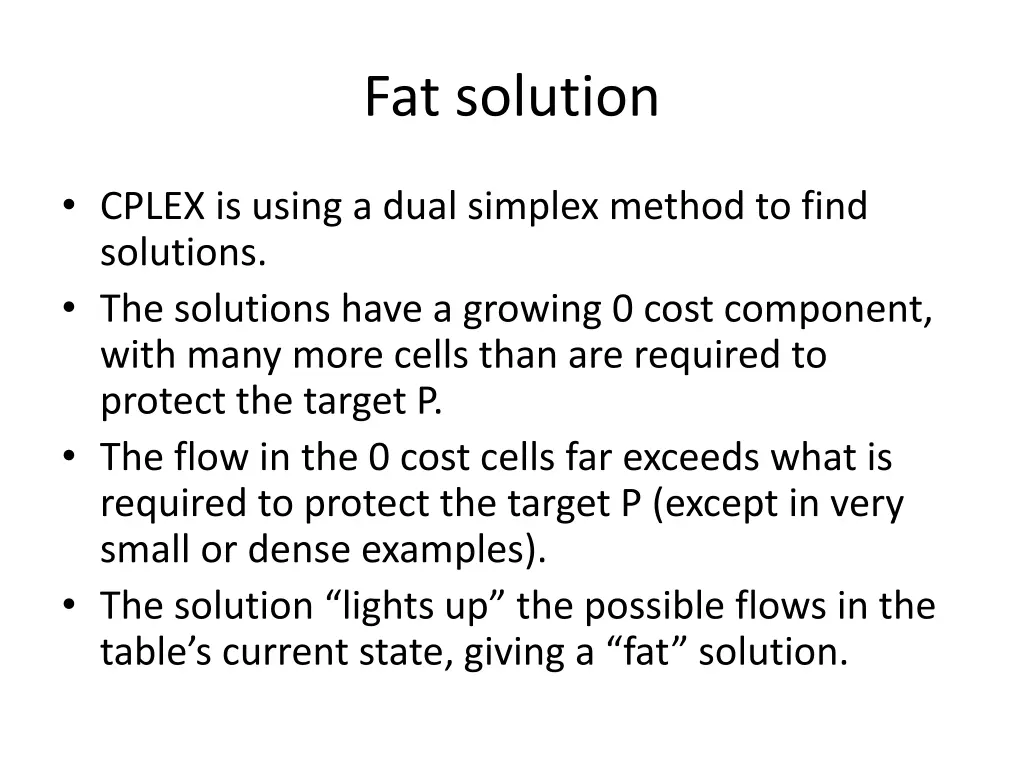 fat solution