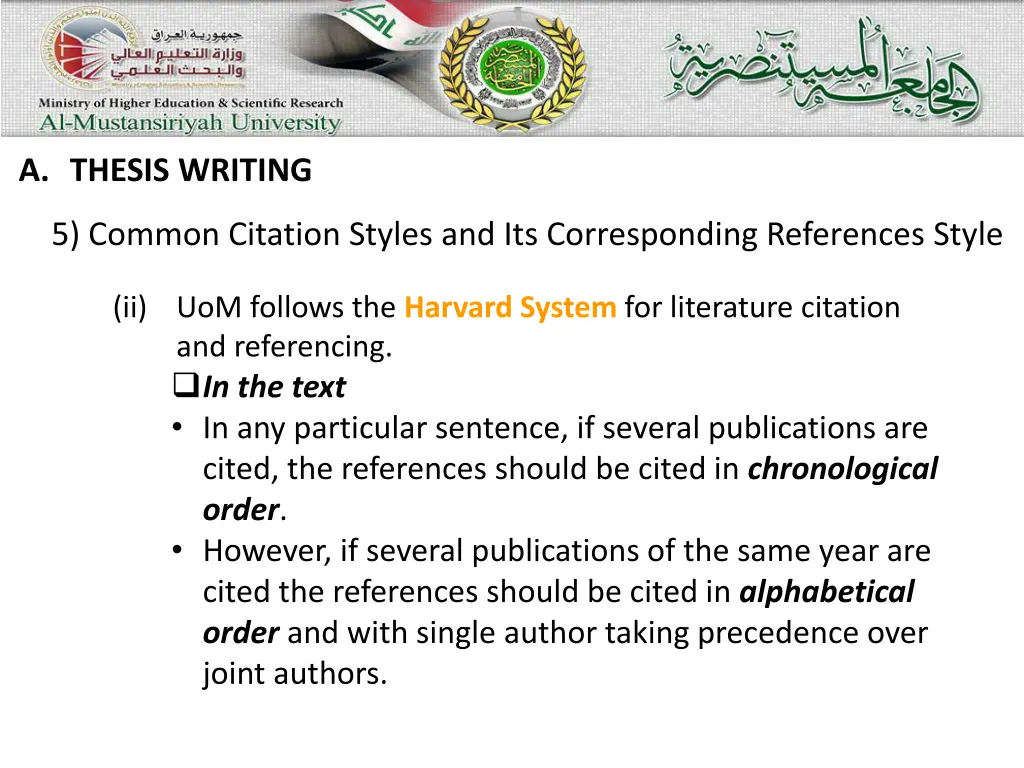 a thesis writing 10