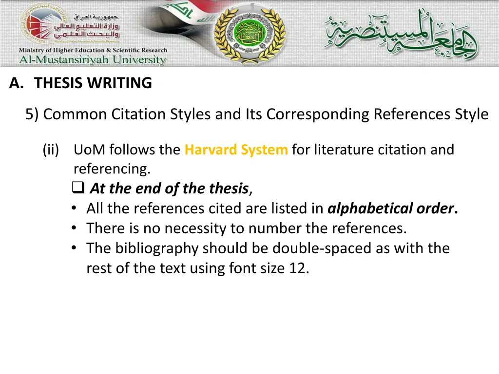 a thesis writing 11