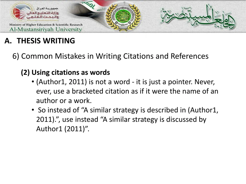 a thesis writing 12