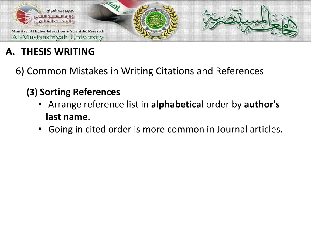 a thesis writing 13