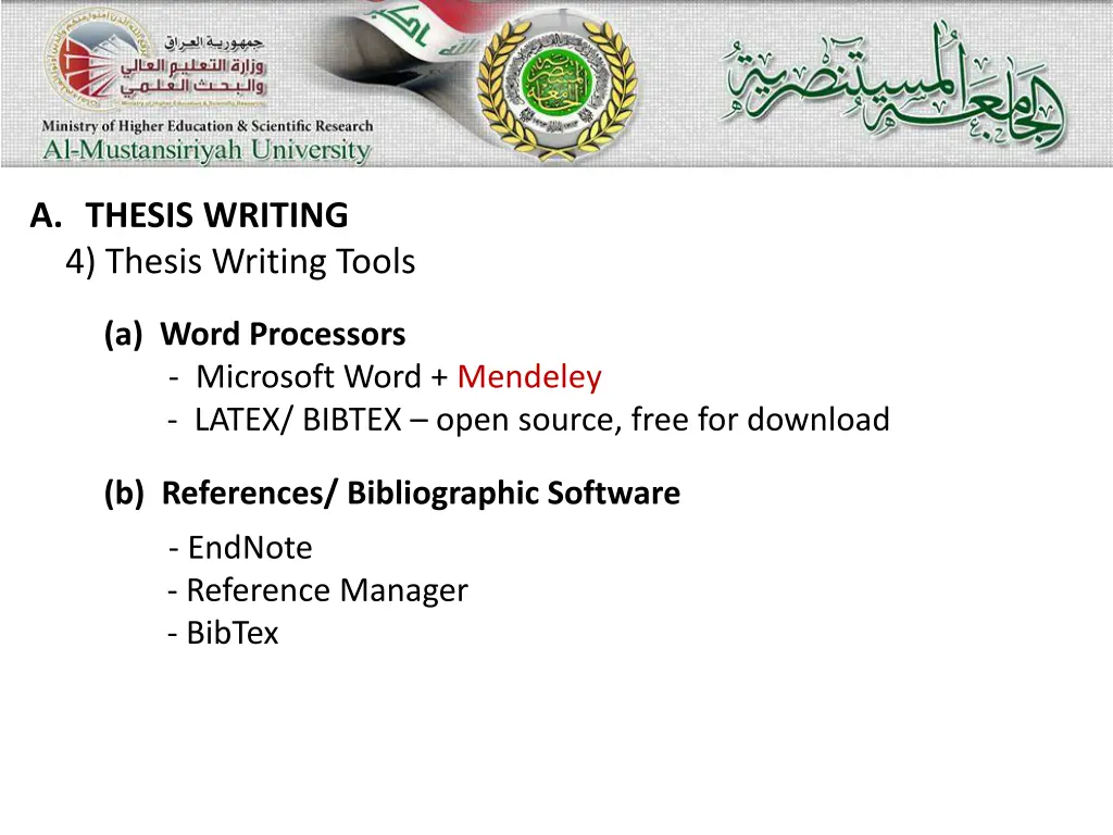 a thesis writing 4 thesis writing tools