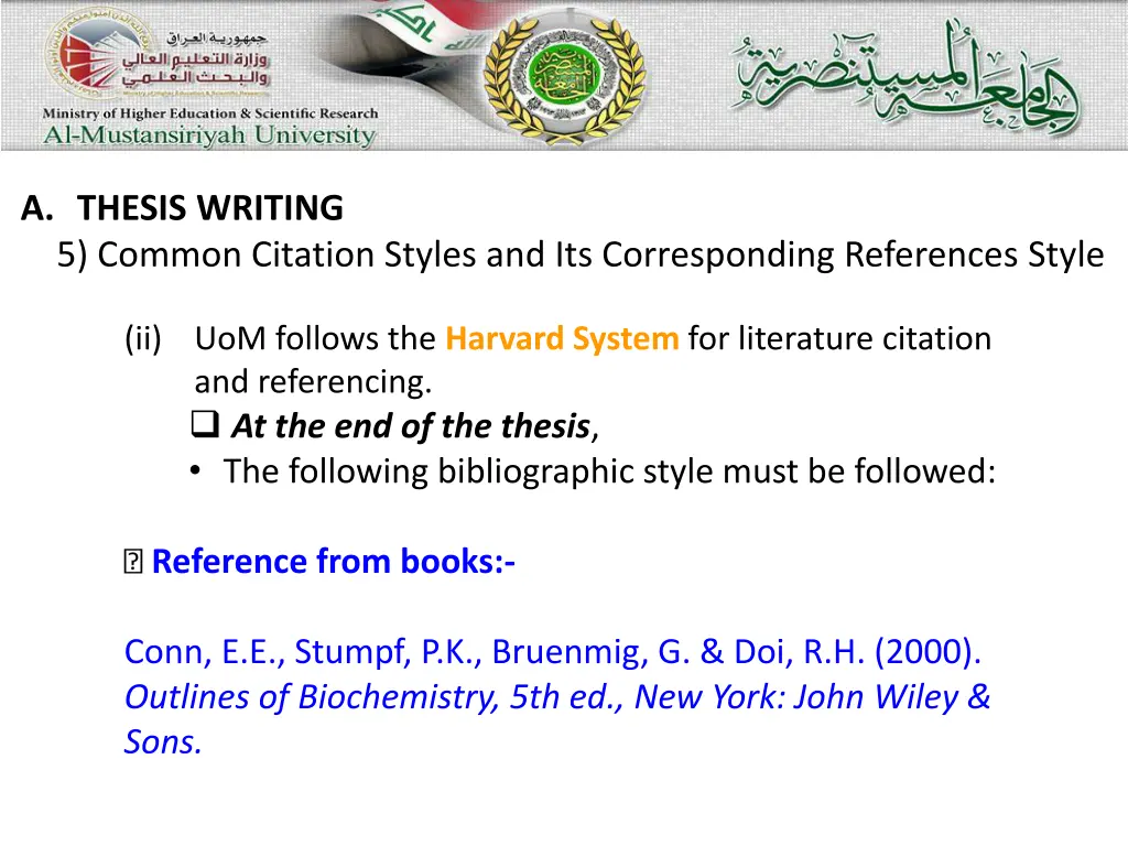 a thesis writing 5 common citation styles 1